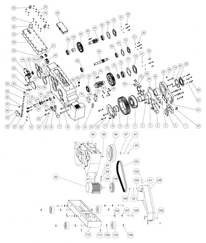 Фото 14 - Резчик арматуры GROST RC-50М01.