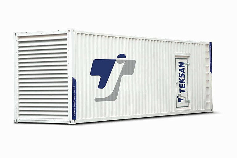 Фото 1 - TJ2050BD5L дизельный генератор Teksan 1488 кВт В контейнере на двигателе BAUDOUIN / 16M33G2000/5.