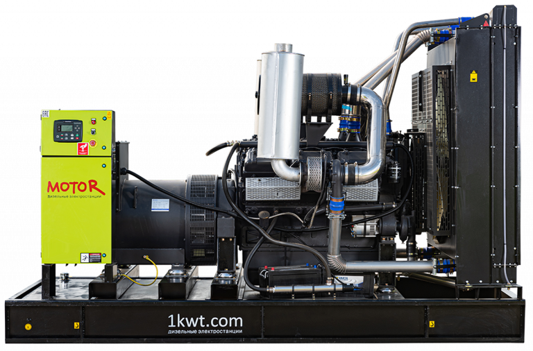 Фото 1 - АД100-Т400 дизельный генератор Motor 100 кВт Открытая на двигателе Yuchai / YC4A180L-D20.