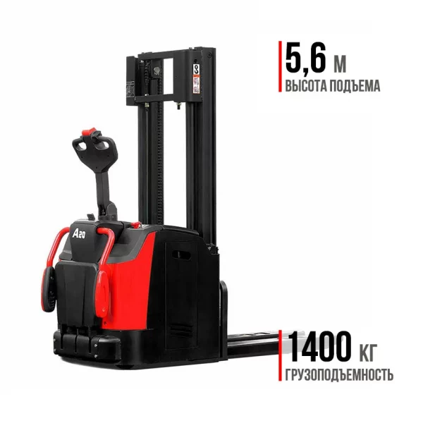 Фото 1 - Штабелер с платформой HC CDD14-AC1S 550.