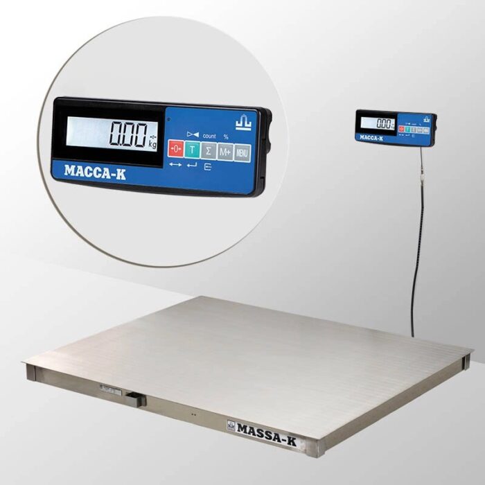 Фото 2 - Весы платформенные МАССА-К 4D-PM.S-3-2000-A.